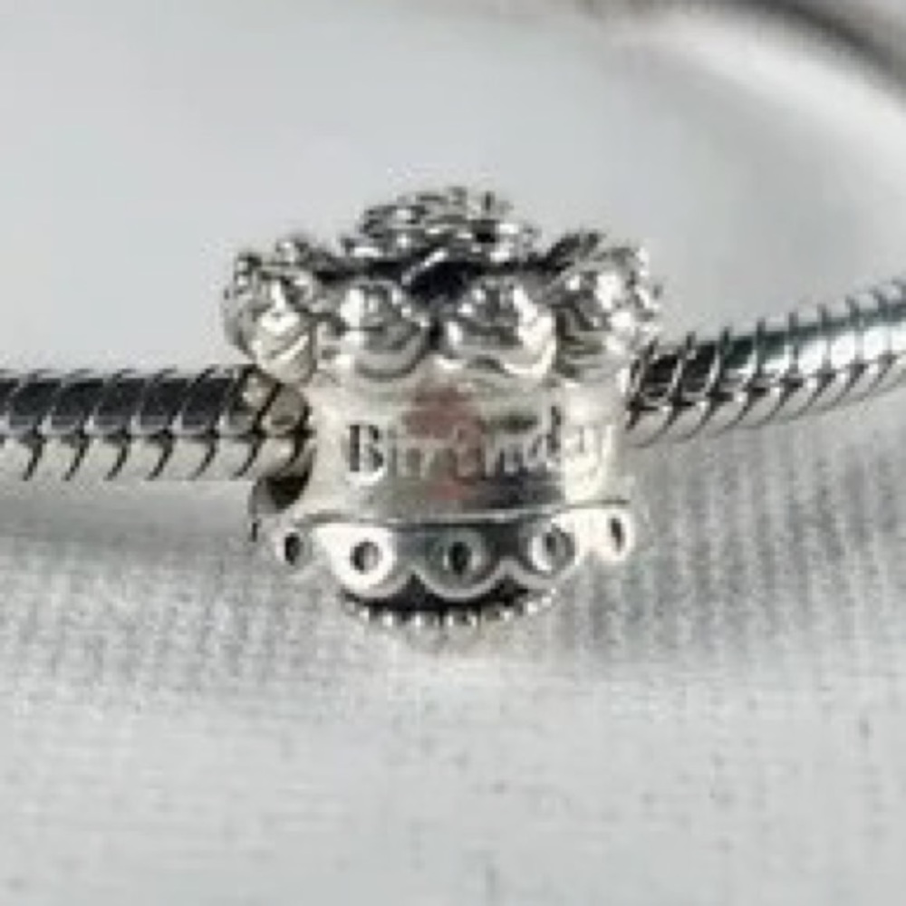 "Happy Birthday" Charm (RETIRED) Authentic Pandora